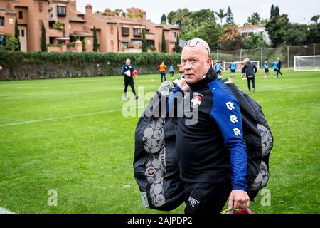 MARBELLA - 05-01-2020, . Eredivisie voetbal, stagione 2019-2020. Paolo Coehorst durante il corso di formazione nella città di Marbella. Foto Stock