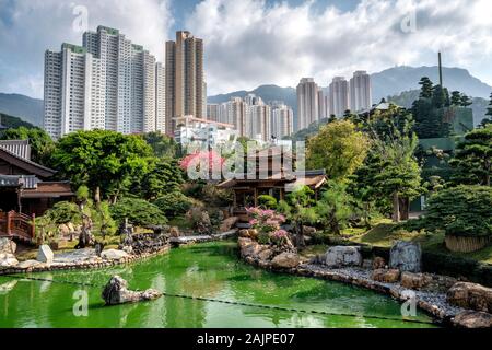 Giardino Nan Lian in Hong Kong Cina Foto Stock