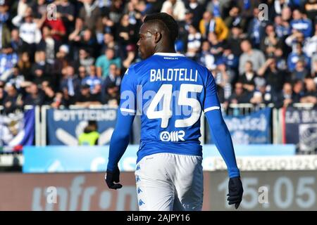 Brescia, Italia, 05 gen 2020, balotelli brescia durante Brescia vs Lazio - Calcio italiano di Serie A uomini campionato - Credito: LPS/Alessio Tarpini/Alamy Live News Foto Stock