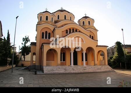 Cattedrale ortodossa della natività nel centro della città di Scutari, Albania Foto Stock