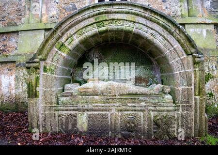 Duff House Mausoleo, Duff House, Banff, Aberdeenshire, Scotland, Regno Unito Foto Stock