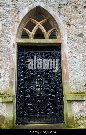 Duff House Mausoleo gate Foto Stock