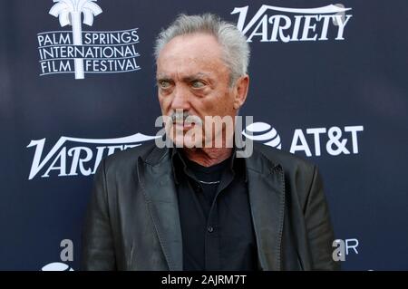 Palm Springs, Stati Uniti d'America. 03 gen, 2020. Udo Kier al '10 amministratori di guardare il Brunch 'come parte del trentunesimo Palm Springs International Film Festival presso l'Hotel Parker. Palm Springs, 01/03/2020 | Utilizzo di credito in tutto il mondo: dpa/Alamy Live News Foto Stock