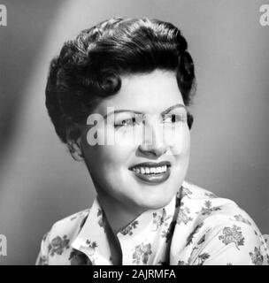 Patsy CLINE (1932-1963) cantante statunitense nel 1961 Foto Stock