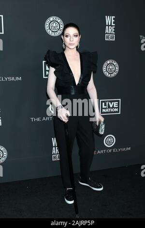 Los Angeles, CA. 4 gennaio, 2020. Michelle Trachtenberg presso gli arrivi per il XIII Arte annuale di Elysium cielo Gala, Hollywood Palladium, Los Angeles, CA il 4 gennaio 2020. Credito: Priscilla concedere/Everett raccolta/Alamy Live News Foto Stock