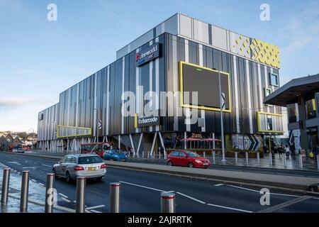 Cineworld complesso di cinema, il codice a barre, Plymouth Foto Stock