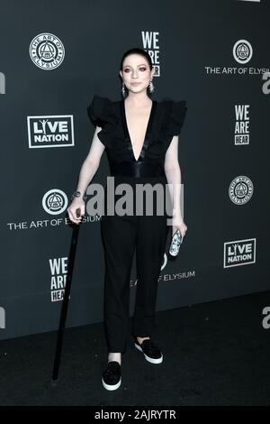 Il 4 gennaio 2020, Los Angeles, CA, Stati Uniti d'America: LOS ANGELES - JAN 4: Michelle Trachtenberg all'arte di Elysium Gala - arrivi a Hollywood Palladium su Gennaio 4, 2020 a Los Angeles, CA (credito Immagine: © Kay Blake/ZUMA filo) Foto Stock