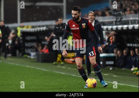 Genova, Italia, 05 gen 2020, Marko pajac (Genova) durante Genova vs Sassuolo - Calcio italiano di Serie A uomini campionato - Credito: LPS/Danilo Vigo/Alamy Live News Foto Stock