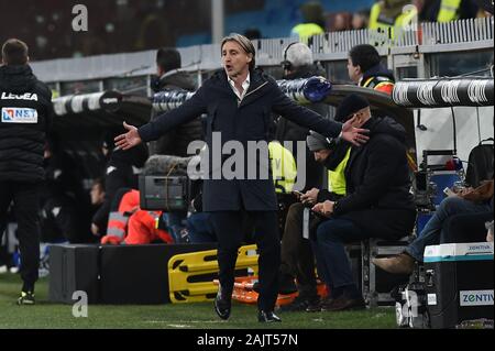 Genova, Italia, 05 gen 2020, Davide nicola (Genova) durante Genova vs Sassuolo - Calcio italiano di Serie A uomini campionato - Credito: LPS/Danilo Vigo/Alamy Live News Foto Stock