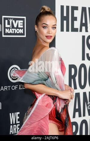 Los Angeles, Stati Uniti d'America. 04 gen, 2020. Jasmine Sanders frequentando l'arte di Elysium del XIII annuale di Gala il cielo a Hollywood Palladium on gennaio 04, 2020 a Los Angeles, California. Credito: Geisler-Fotopress GmbH/Alamy Live News Foto Stock