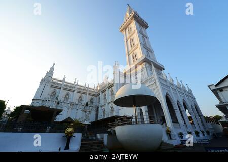 Basilica Di Nostra Signora Delle Dolours A Thrissur, India. Foto Stock