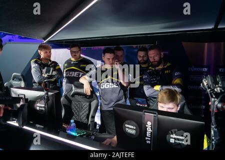 Immagine editoriale di un Counter Strike: offensiva mondiale torneo esports evento. Foto Stock