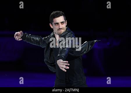 Javier FERNANDEZ dalla Spagna durante la Passione di Bolzano Gala, al Palaonda on gennaio 04, 2020, a Bolzano, Italia. Credito: Raniero Corbelletti/AFLO/Alamy Live News Foto Stock
