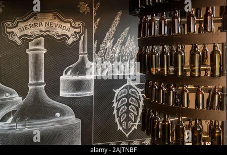 Sierra Nevada Brewing Company a Fletcher North Carolina Foto Stock