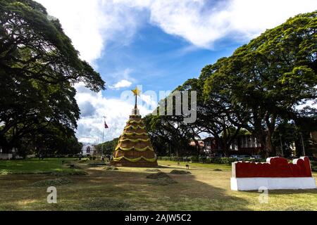 Dic 11, 2019 Silliman parco giochi panorama, Dumaguete City, Filippine Foto Stock