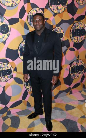 Los Angeles, California, USA. 05 gen, 2020. Sam Richardson in corrispondenza del HBO ufficiali Golden Globe Awards After Party tenuto presso il Beverly Hilton Hotel on gennaio 05, 2020 in Beverly Hills, in California, negli Stati Uniti. (Foto di arte Garcia/Sipa USA) Credito: Sipa USA/Alamy Live News Foto Stock