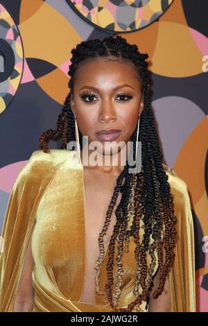 Los Angeles, California, USA. 05 gen, 2020. Gabrielle Dennis in corrispondenza del HBO ufficiali Golden Globe Awards After Party tenuto presso il Beverly Hilton Hotel on gennaio 05, 2020 in Beverly Hills, in California, negli Stati Uniti. (Foto di arte Garcia/Sipa USA) Credito: Sipa USA/Alamy Live News Foto Stock