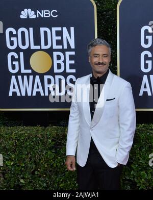 Beverly Hills, Stati Uniti. 05 gen, 2020. Taika Waititi assiste la 77th Annuale di Golden Globe Awards, onorando il meglio di film e televisione americana del 2020 presso il Beverly Hilton Hotel di Beverly Hills, la California di Domenica, 5 gennaio 2020. Foto di Jim Ruymen/UPI Credito: UPI/Alamy Live News Foto Stock