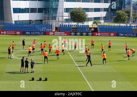 Doha in Qatar. 06 gen, 2020. DOHA, 06-01-2020, aspirano zona, dalla stagione 2019/2020, Trainingscamp, formazione PSV Credito: Pro scatti/Alamy Live News Foto Stock