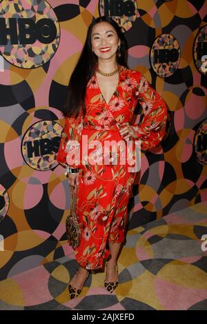 Los Angeles, California, USA. 05 gen, 2020. Hong Chau assiste del HBO ufficiali Golden Globes After Party a circa 55 Ristorante on gennaio 05, 2020 a Los Angeles, California. Foto: CraSH/imageSPACE/MediaPunch Credito: MediaPunch Inc/Alamy Live News Foto Stock