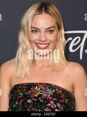 Beverly Hills, in California, Stati Uniti d'America. 05 Gennaio 2020 - Beverly Hills, la California - Margot Robbie. Ventunesima Annual InStyle e Warner Bros Golden Globes After Party tenuto presso il Beverly Hilton Hotel. Photo credit: Birdie Thompson/AdMedia /MediaPunch Credito: MediaPunch Inc/Alamy Live News Foto Stock