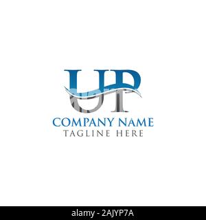 Lettera iniziale fino Logo Design template vettoriale. Fino Lettera Logo Design Illustrazione Vettoriale