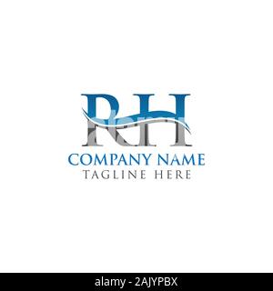 Lettera iniziale RX Logo Design template vettoriale. RX Lettera Logo Design Illustrazione Vettoriale