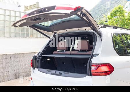 Hong Kong Cina Luglio, 2019 : BMW X7 tronco su luglio 26 2019 a Hong Kong. Foto Stock