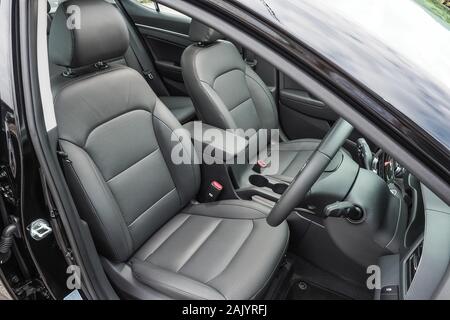 Hong Kong Cina oct, 2019 : Hyundai Elantra interni il Ott 31 2019 a Hong Kong. Foto Stock