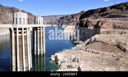Hoover Dam vicino Henderson, Nevada Foto Stock