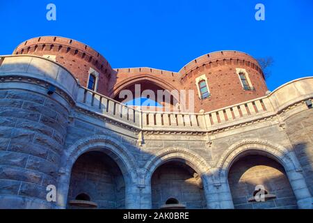 Scala Terrasstrapperna con terrazze nella città di Helsingborg Foto Stock