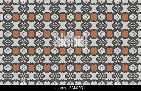 Motivo ornamentale. Arabo seamless pattern. Sfondo marocchino. Modello di tessili Illustrazione Vettoriale