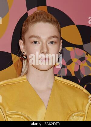 BEVERLY HILLS, CA - gennaio 05: Hunter Schafer assiste del HBO ufficiali Golden Globes After Party a circa 55 Ristorante on gennaio 05, 2020 a Los Angeles, California. Foto Stock