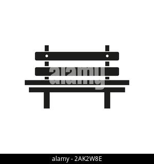 Banco da lavoro icona. Semplice illustrazione del banco di lavoro icona vettore isolato del logo su sfondo bianco Illustrazione Vettoriale