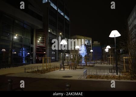 Biblioteca e Parvis Jacques Chirac Foto Stock