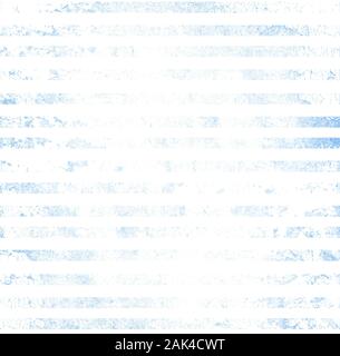 Blu e bianco squallido sfondo striato. La vecchia vernice texture. Foto Stock