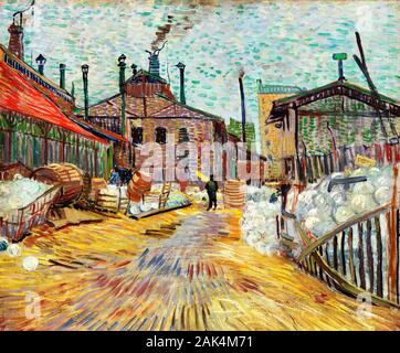 Vincent Van Gogh pittura vintage artwork Foto Stock