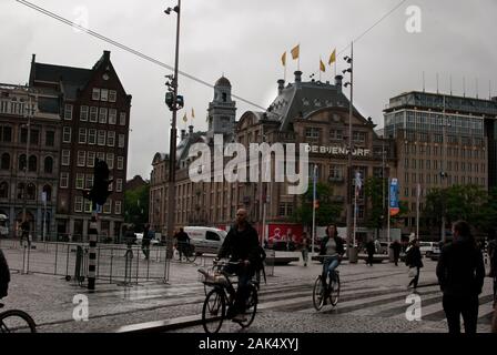 Edificio ad Amsterdam all'aperto Foto Stock