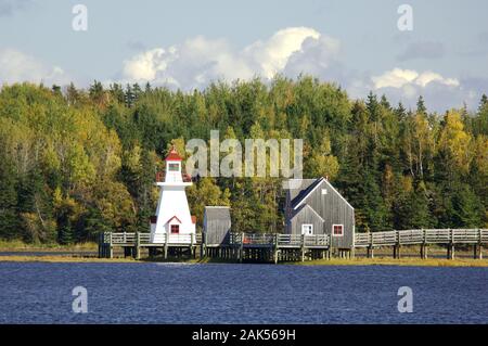 Bouctouche: Themenpark Le Pays de la Sagouine, Kanada Osten | Utilizzo di tutto il mondo Foto Stock