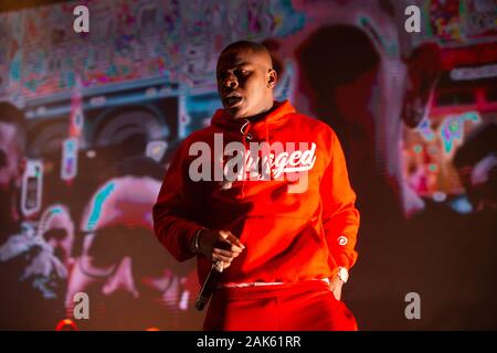 American rapper DaBaby si esibisce al Winter Breakout Festival 2019 al Pacific Coliseum di Vancouver, British Columbia, il 13th dicembre 2019 Foto Stock