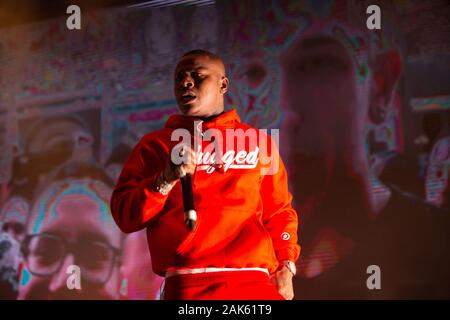 American rapper DaBaby si esibisce al Winter Breakout Festival 2019 al Pacific Coliseum di Vancouver, British Columbia, il 13th dicembre 2019 Foto Stock
