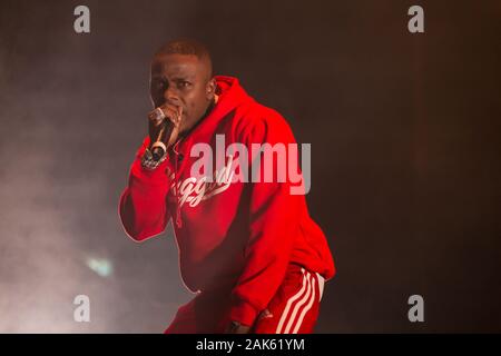 American rapper DaBaby si esibisce al Winter Breakout Festival 2019 al Pacific Coliseum di Vancouver, British Columbia, il 13th dicembre 2019 Foto Stock