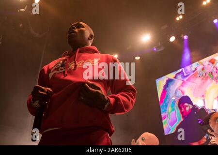 American rapper DaBaby si esibisce al Winter Breakout Festival 2019 al Pacific Coliseum di Vancouver, British Columbia, il 13th dicembre 2019 Foto Stock