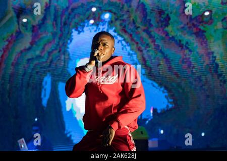 American rapper DaBaby si esibisce al Winter Breakout Festival 2019 al Pacific Coliseum di Vancouver, British Columbia, il 13th dicembre 2019 Foto Stock