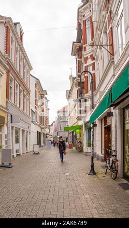 Vista della città di Oldenburg, una città indipendente in Bassa Sassonia, Germania Foto Stock