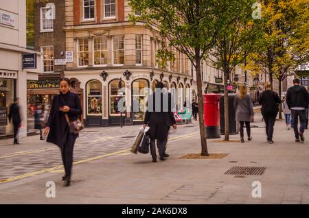 Jermyn Street A St James, West End Di Londra Foto Stock