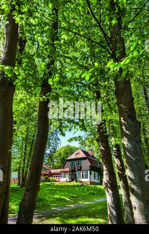 Insel Hiddensee: Gerhart-Hauptmann-Haus in Kloster, Ruegen | Utilizzo di tutto il mondo Foto Stock