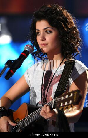 Milano Italia 19/01/2008 ,programma della Rai televisione italiana "calo 76' : Katie Melua Foto Stock