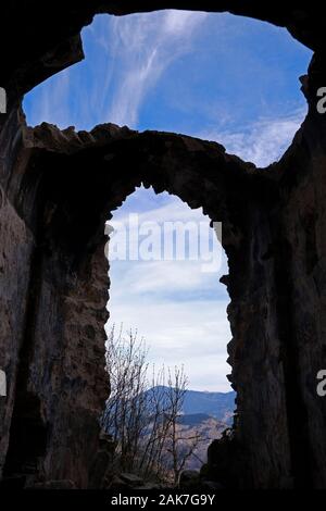 Vazelon monastero si trova nel quartiere Maçka, Provincia di Trabzon, Turchia. Foto Stock