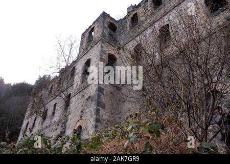 Vazelon monastero si trova nel quartiere Maçka, Provincia di Trabzon, Turchia. Foto Stock